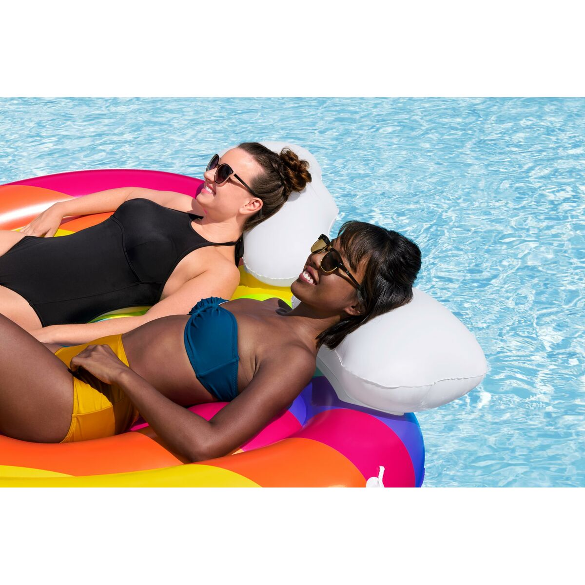 Oppustelig ø Bestway Regnbue 175 x 163 cm